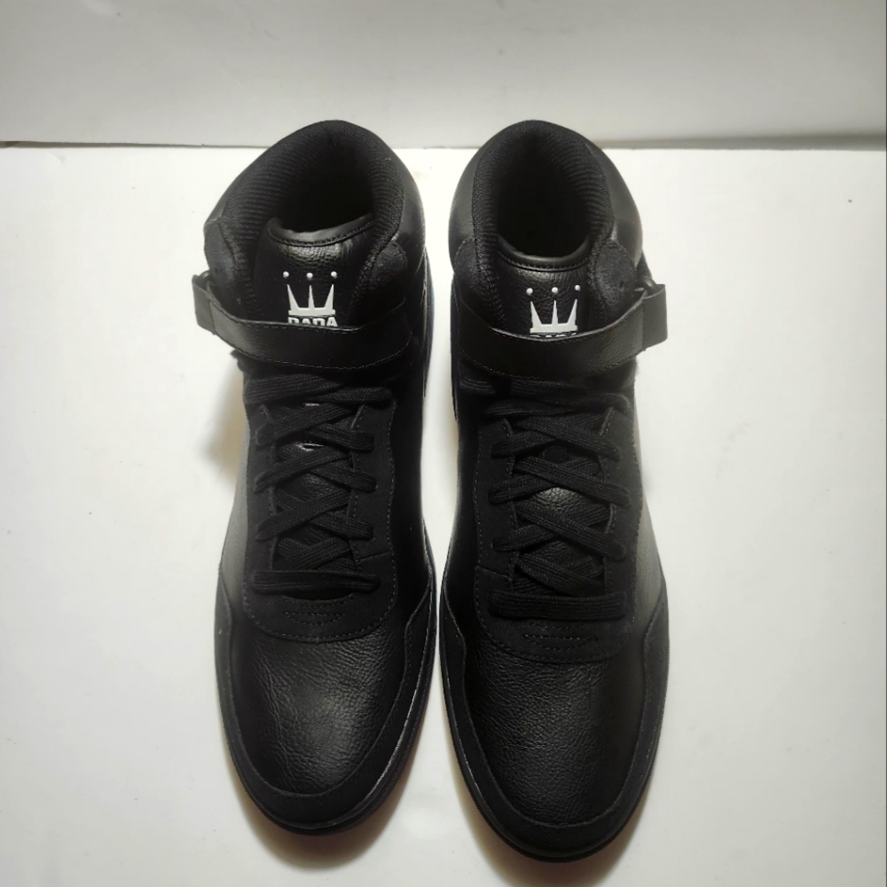 DaDa Supreme Black High-Top Sneakers